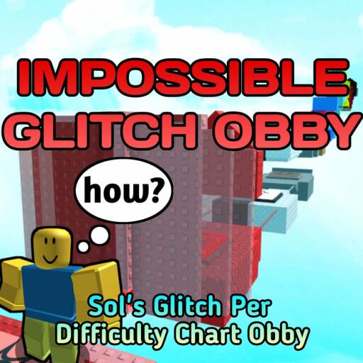 Bacon's Glitch Per Difficulty Chart Obby[UPDATE] cover